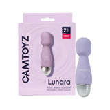 Mini Wand Vibradora Lunara Lila Camtoyz | Estimulación Externa