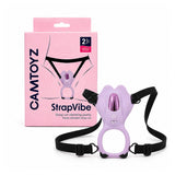 StrapVibe Panty Vibrador CamToyz Majestic | Manos Libres 9 Modos Control Remoto IPX7