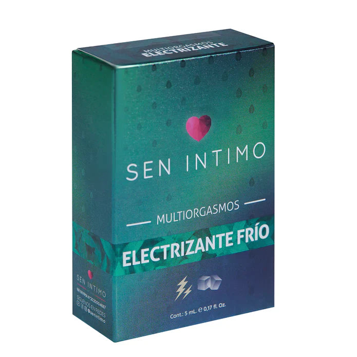Multiorgasmos Electrizante Frío Sen Íntimo 5ml | Vibrador Líquido