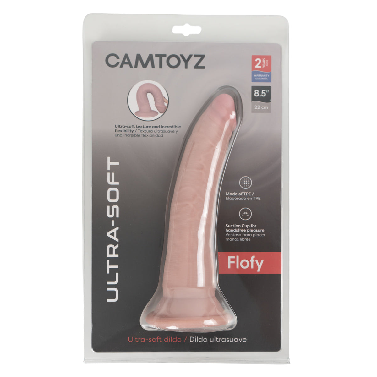 Flofy – Dildo Ultra Suave con Ventosa