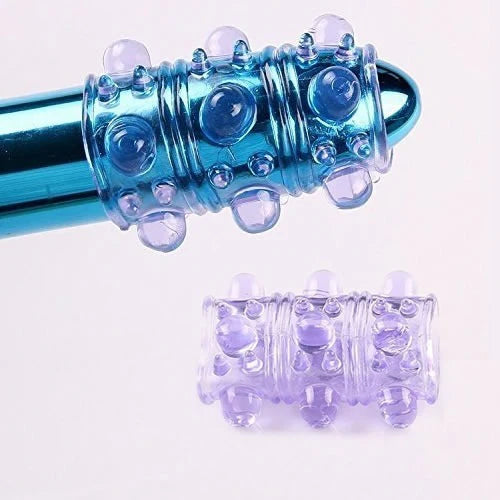 Semi Funda Delay Penis con Bolitas Estimulantes | ABS