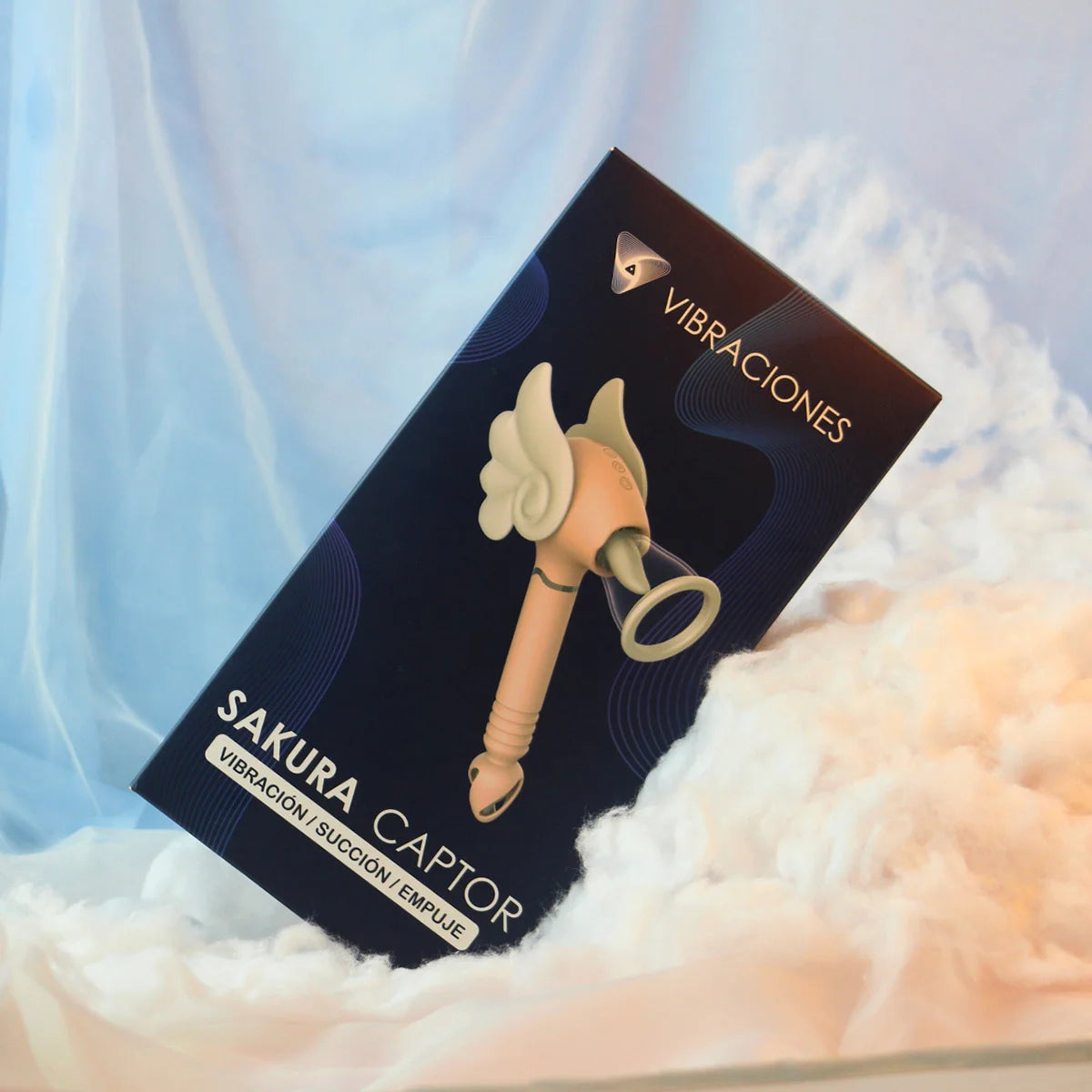 Vibrador con Succión y Empuje Sakura Captor | Silicona Recargable