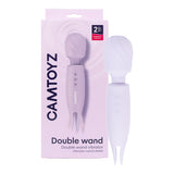 Double Wand Vibrador Wand Doble Camtoyz | Línea Majestic Doble Motor