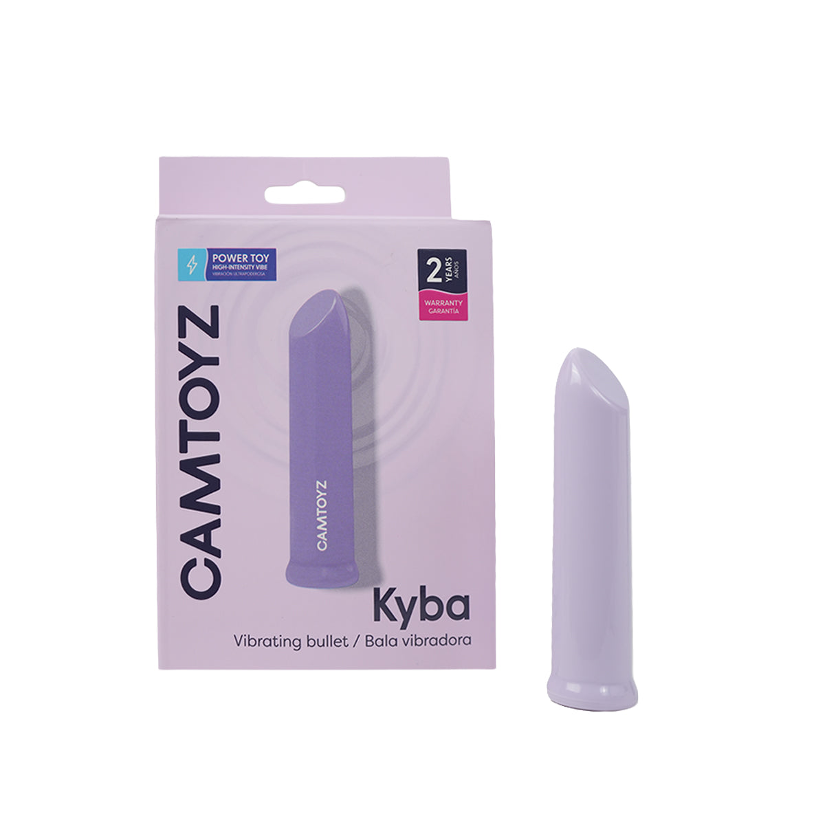 Bala Vibradora Kyba Camtoyz — Ultra Poderosa, 7 Modos & Placer Preciso donde Más lo Necesitas