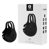 Anillo Vibrador Estimulador de Testículos Nest | 9 Frecuencias Silicona