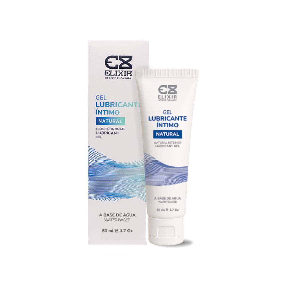Gel Lubricante Íntimo Natural Elixir — Fórmula Segura & Duradera x 50ML