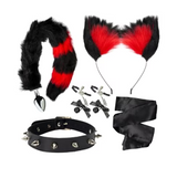 Kit Anal Set con Cola | Acero y Accesorios BDSM