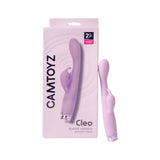 Vibrador Majestic Cleo Morado Camtoyz | Silicona Recargable USB