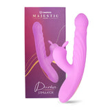 Vibrador Durba Majestic Camtoyz — Orejitas Duales, Clítoris & Pezones Simultáneos
