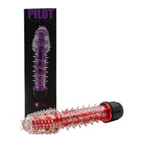 Vibrador Pilot con Puntos en Relieve | TPE