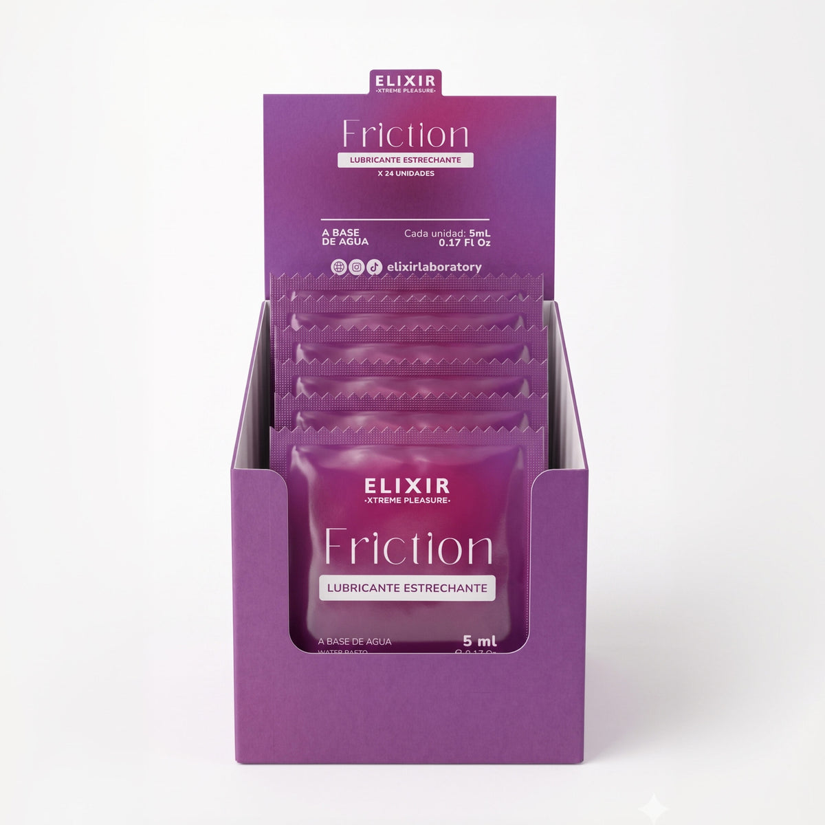 Lubricante Estrechante Friction Elixir – Sachet 5 ml
