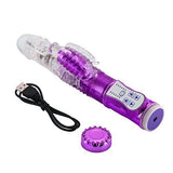 Vibrador Rabbit Jack Butterfly Recargable | Perlas Giratorias 12 Modos