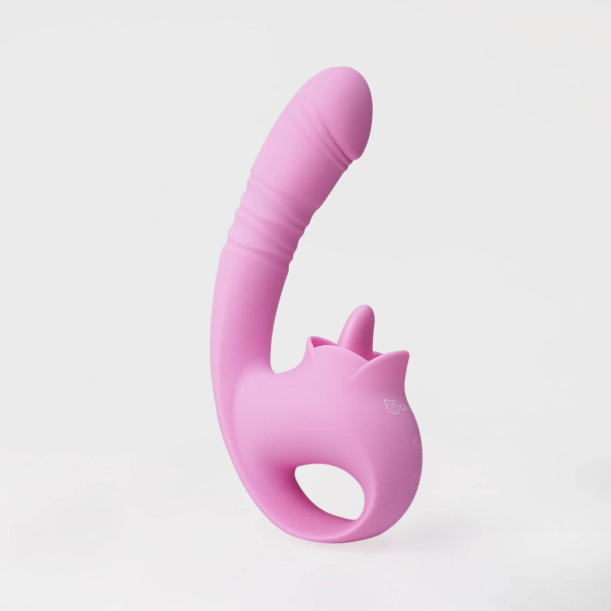 Estimulador con Lengua Lissa Camtoyz — Cabeza Rotatoria, Lengua Vibradora & Doble Placer Simultáneo