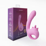 Estimulador con Lengua Lissa Camtoyz — Cabeza Rotatoria, Lengua Vibradora & Doble Placer Simultáneo