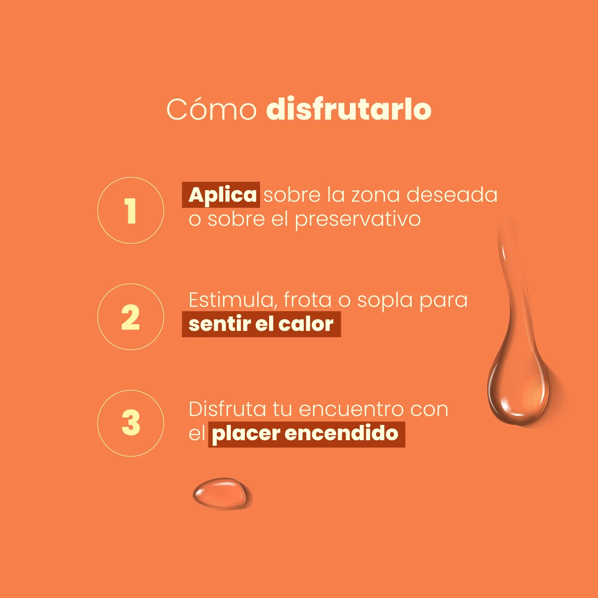 Lubricante Íntimo Caliente Sabor Tropical 30ml | Sen Íntimo