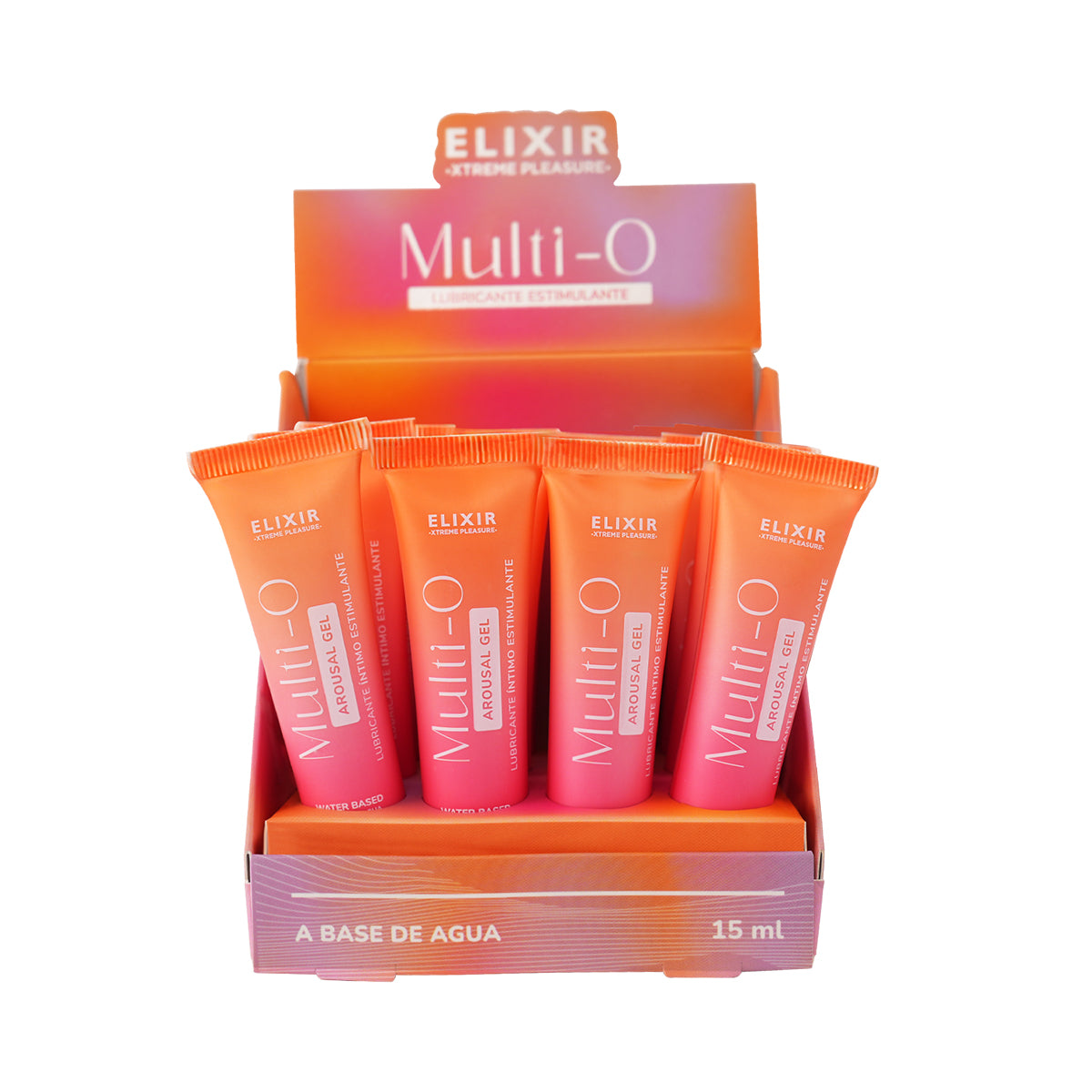 Gel Lubricante Íntimo Estimulante Multi O Elixir 15ml