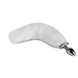 Plug Anal Con Cola Luminosa Coby