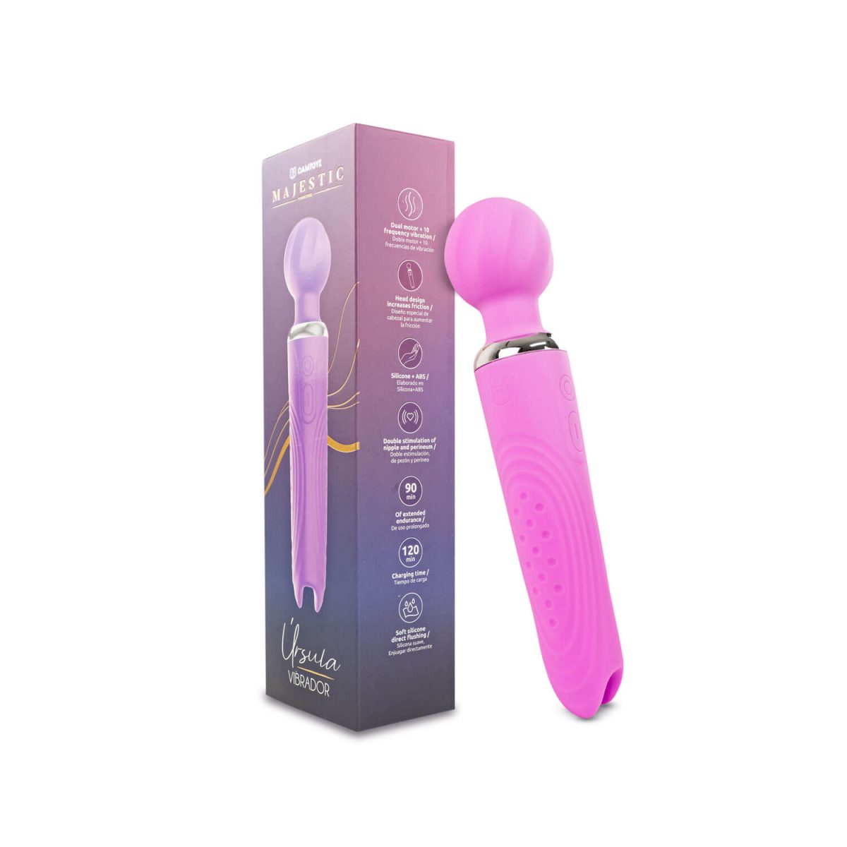 Vibrador tipo Hitachi ÚRSULA — Motor Potente, Estimulación Profunda & El Clásico que Nunca Falla