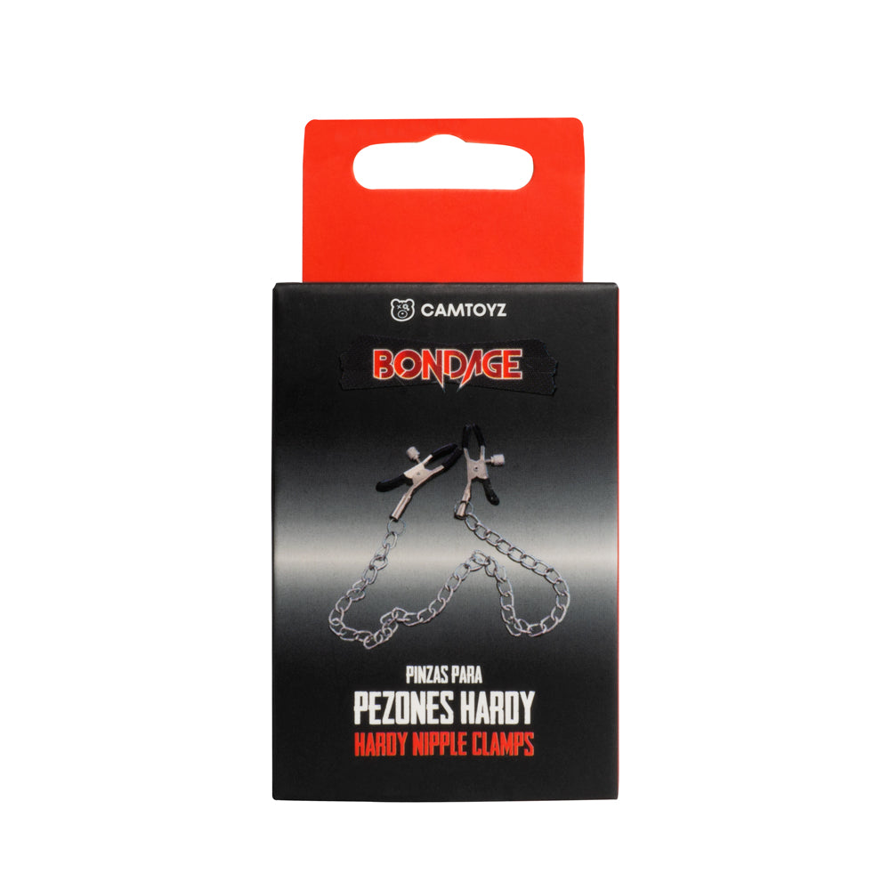 Pezonera Hardy con Cadena — Presión Graduable & Placer Sensorial